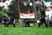 Shaolin Kung Fu Wien beim Sdwind Straenfest 2010